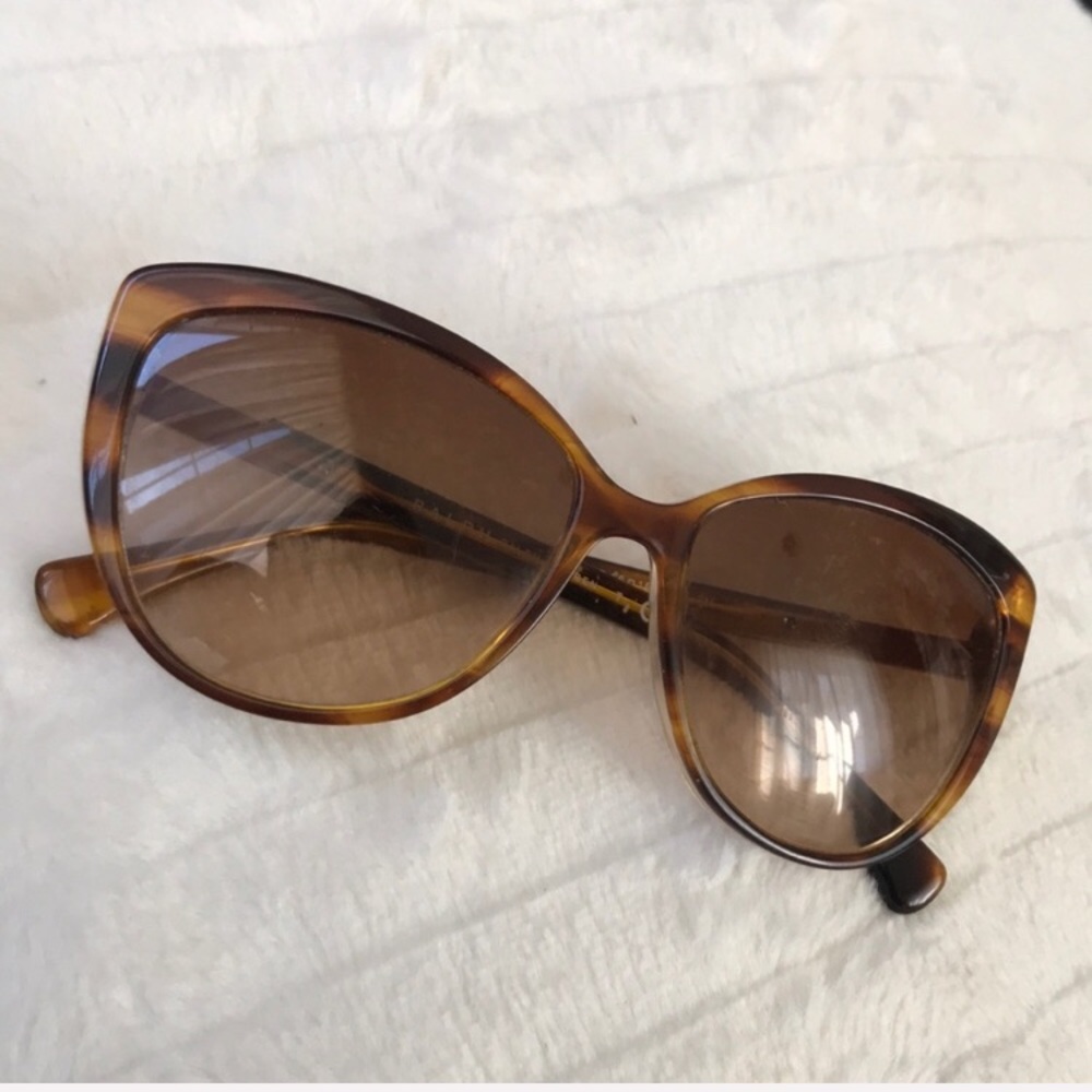Ralph Lauren Brown Cat Eye Sunglasses 🕶